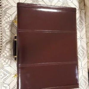 Heritage leather briefcase